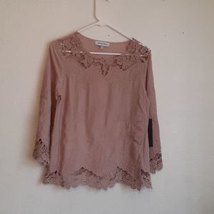NWT CONTROL S light brown blause